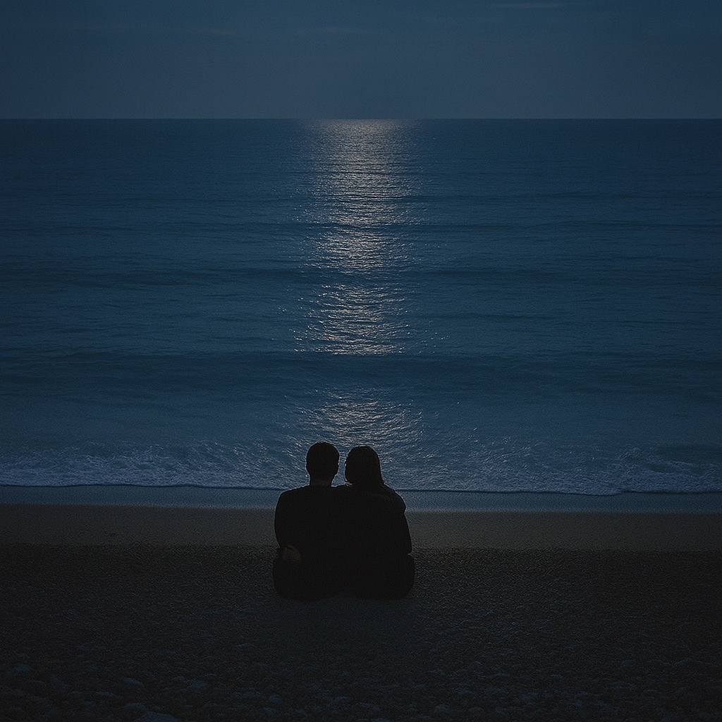 Moonlit Tide - Rose & Sandalwood Soy Wax Candle