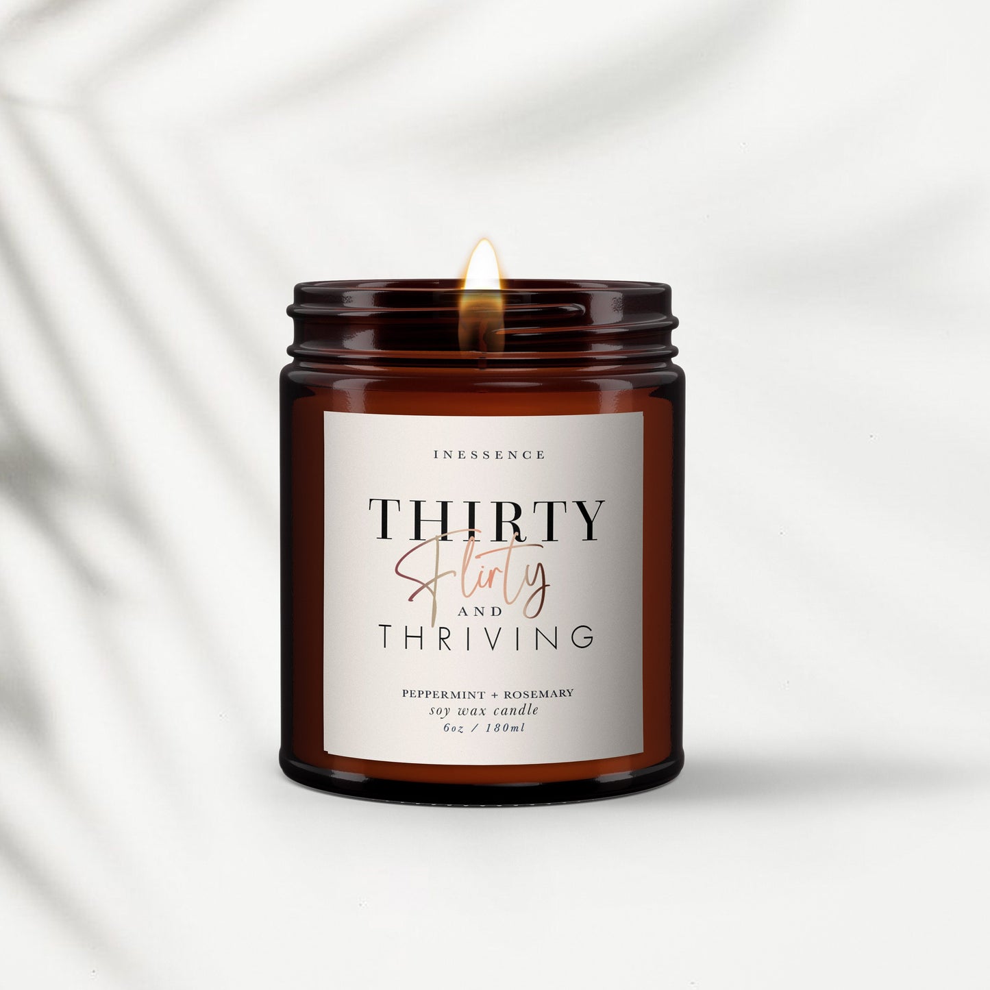 30th BirthdayAromatherapy Candle, Pure essential oils, Soy wax, All Natural, Keepsake Gift, Birthday Gift for Her, Gift for Friend