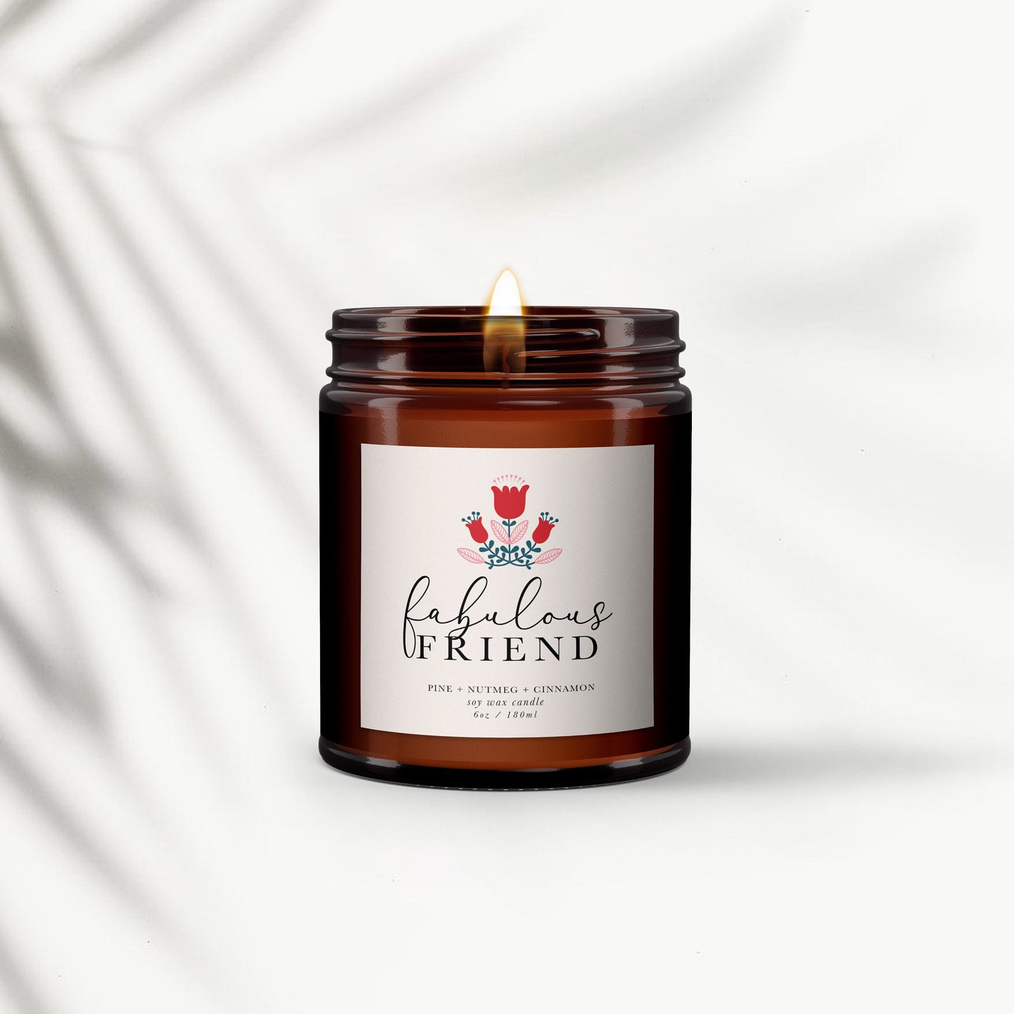 Fabulous Friend Christmas Candle Gift, Aromatherapy Candle, Christmas Present for friend, Christmas candle gift