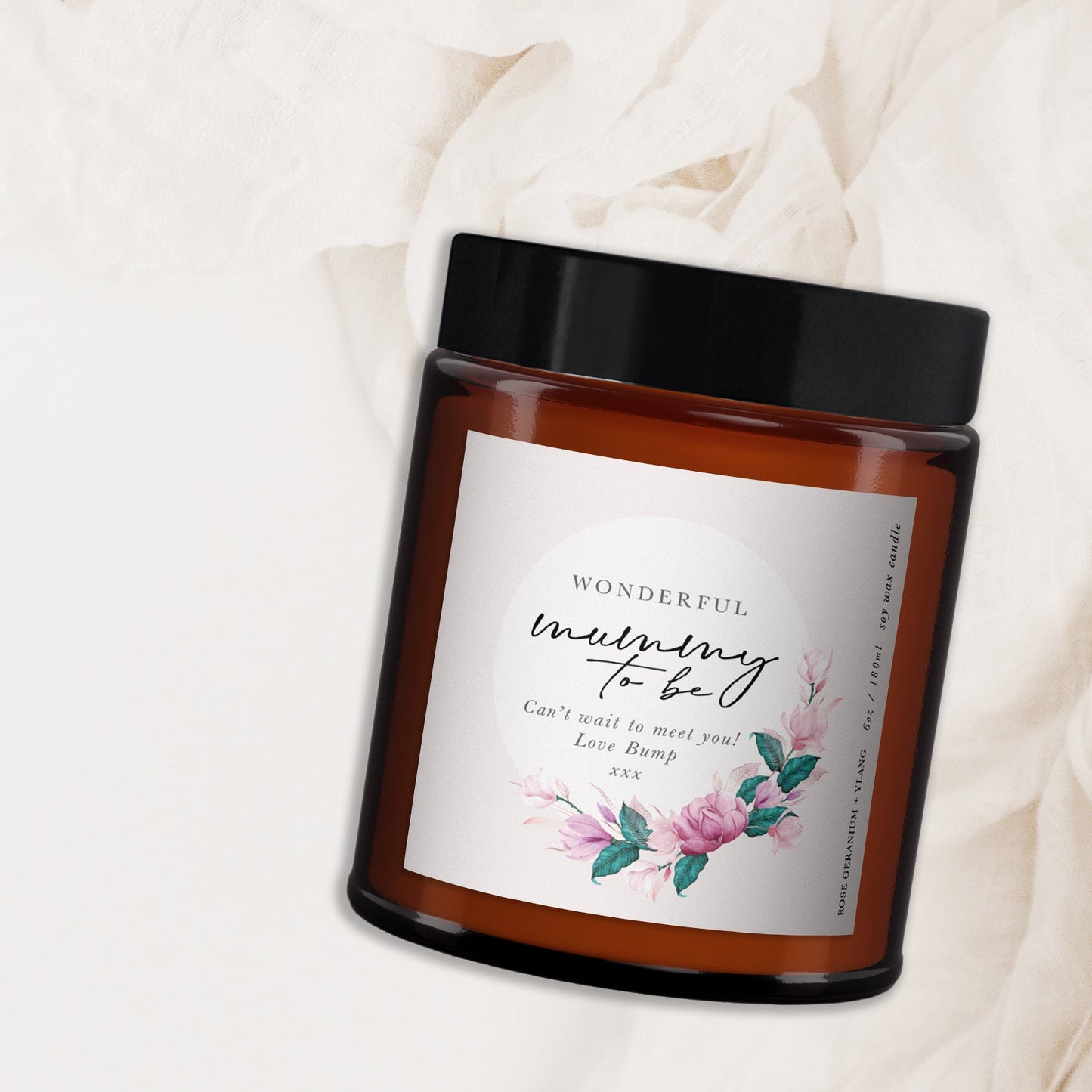 Mummy to Be Mothers Day gift, Personalised Aromatherapy Candle Gift,Gift for Mum to be,Mother's Day present,Mum to be Birthday Gift