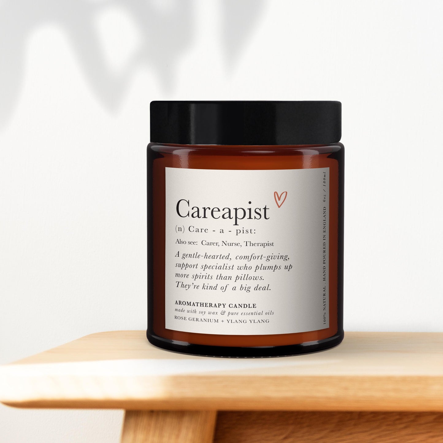 Gift for Carer, Nurse Gift, Thank you gift for Carer, Care giver gift, Aromatherapy Candle, Birthday, Christmas Essential oil soy wax