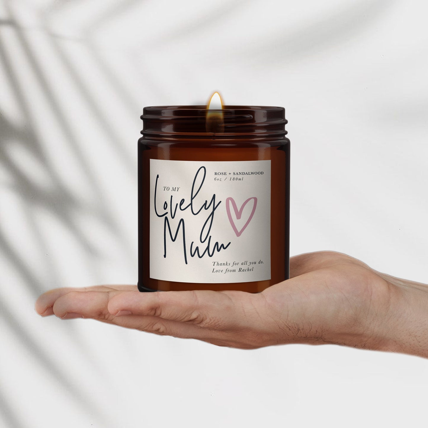 mum candle gift