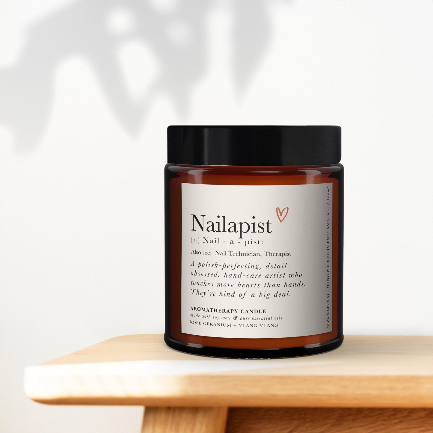 Gift for Nail Technician Beautician gift, Gift for friend, Thank you gift, Aromatherapy Candle, Birthday, Christmas, All Natural Candle