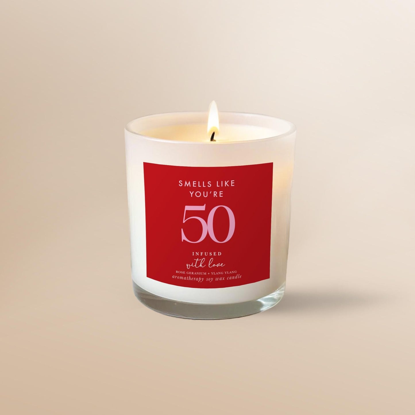 50th Birthday Gift, Fiftieth Candle Gift, Smells Like, Funny Gift, Aromatherapy Gift Set, Birthday Gift for Friend, Birthday Gift for Her
