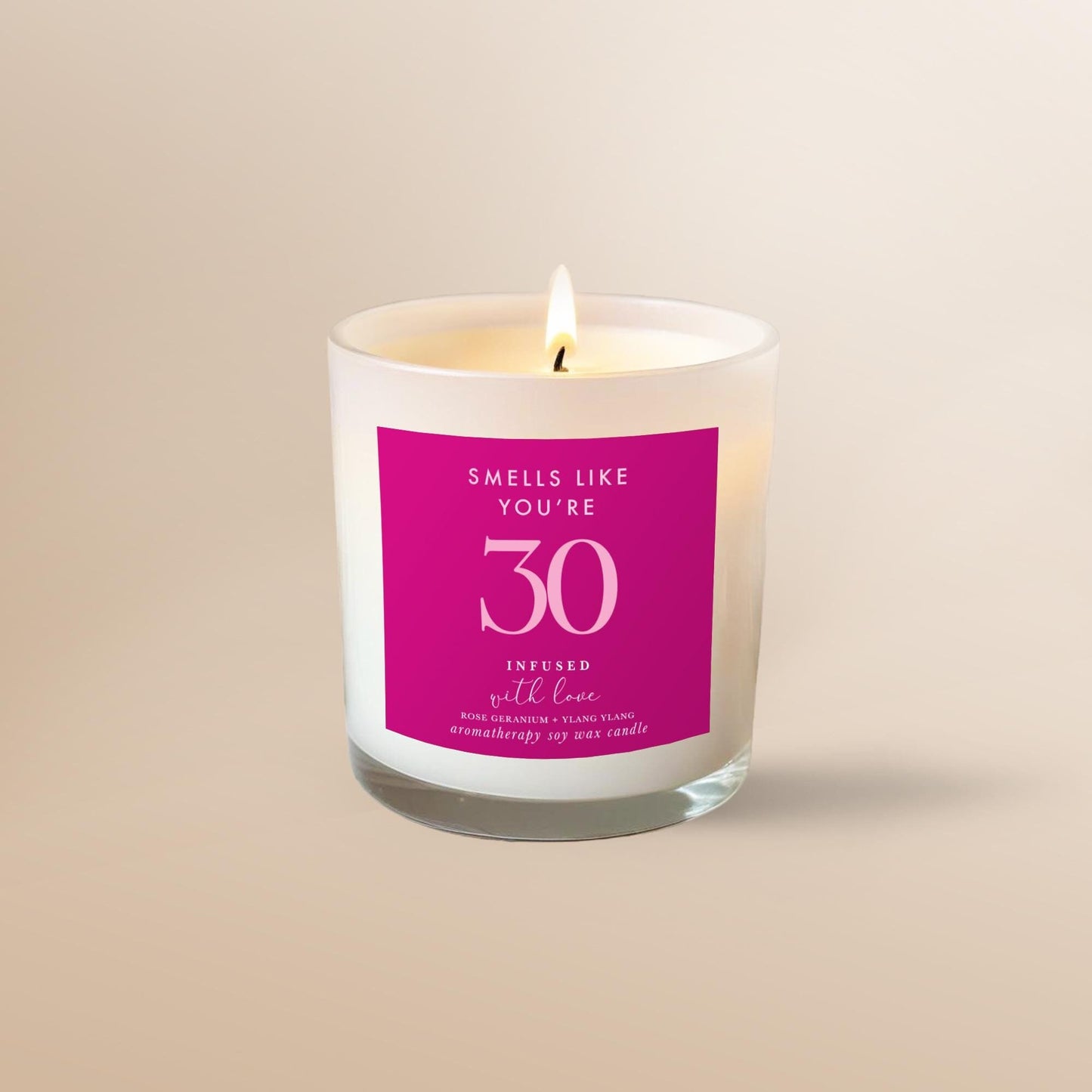 30th Birthday Gift, Thirty Candle Gift, Smells Like, Funny Gift, Aromatherapy Gift Set, Friend Birthday Gift, Daughter 30th Birthday Gift