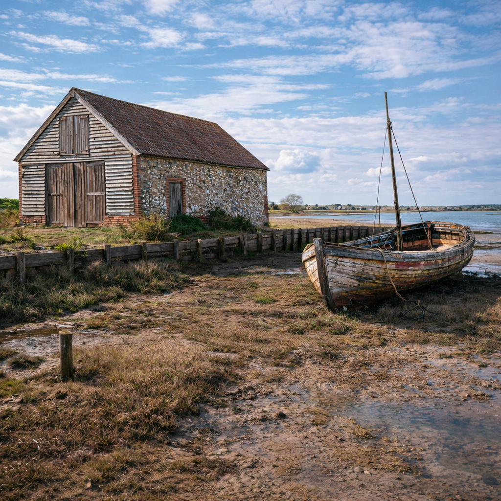 The Old Boathouse Bergamot, Cedar, Juniper Berry & Pine Soy Wax Candle