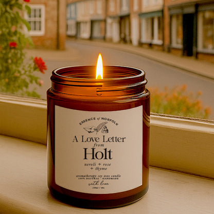 A Love Letter from Holt Neroli, Rose & Thyme Soy Wax Candle