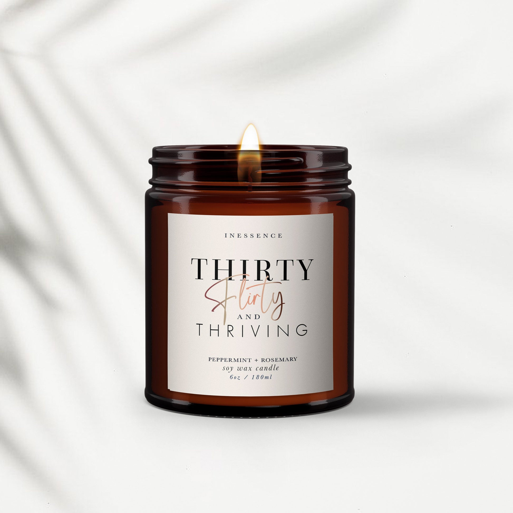 30th BirthdayAromatherapy Candle, Pure essential oils, Soy wax, All Natural, Keepsake Gift, Birthday Gift for Her, Gift for Friend