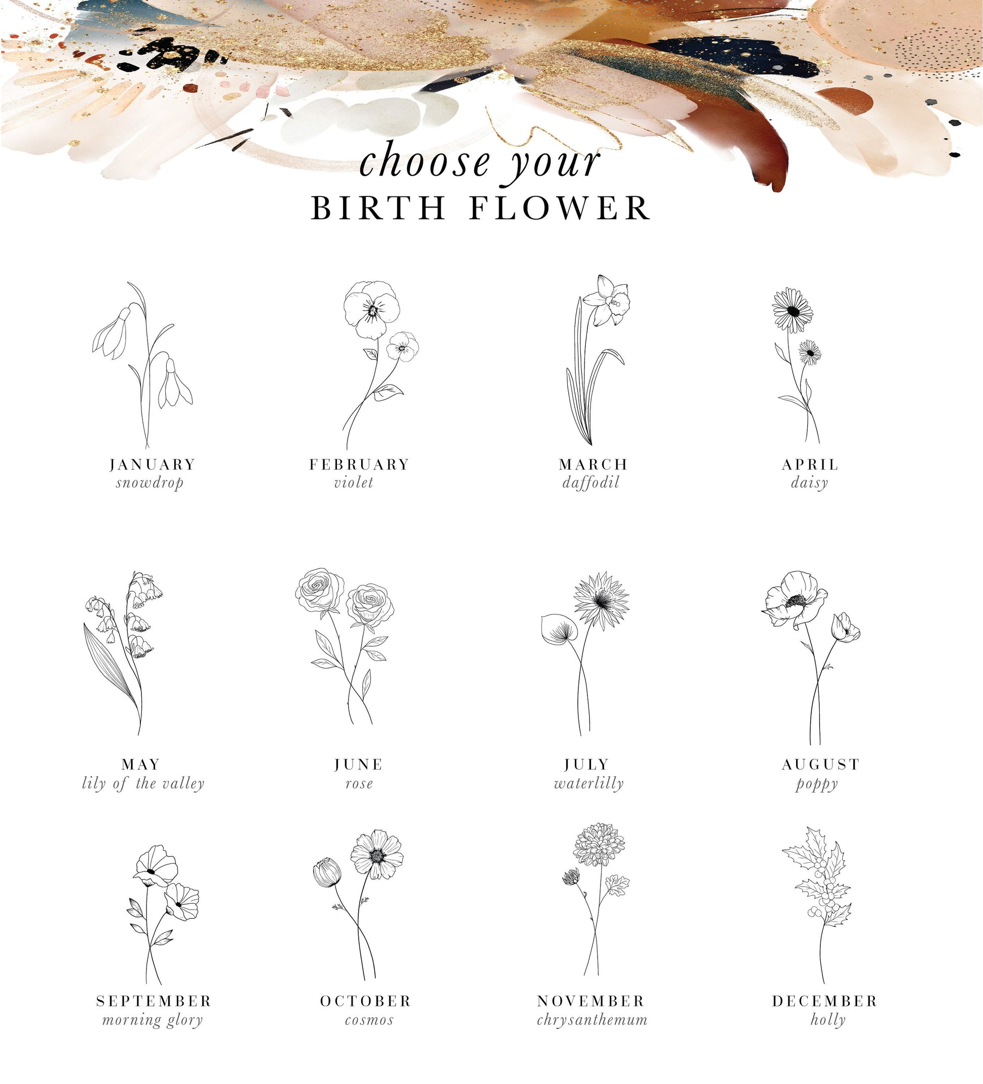 Birth Flower June Personalised Aromatherapy Candle, Birthday Gift for Friend, Gift for her, Pure Essential Oils, Soy Wax, Unique Gift