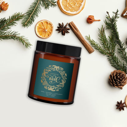 Noel Christmas Aromatherapy Candle, Christmas Candle, Present for Mum,Nan,Granny,Sister,Friend,Auntie, Cousin,Colleague,Boss