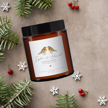 Couples Christmas Candle, Special Couple, Personalised Couples Candle, Aromatherapy Candle, Personalised Couple Candle, Christmas Gift