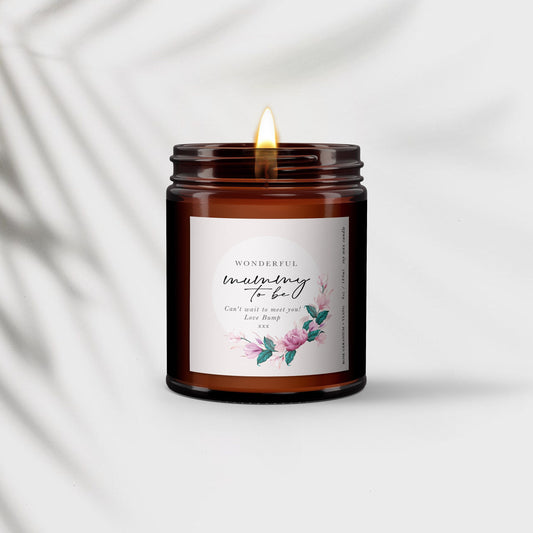 Mummy to Be Mothers Day gift, Personalised Aromatherapy Candle Gift,Gift for Mum to be,Mother's Day present,Mum to be Birthday Gift