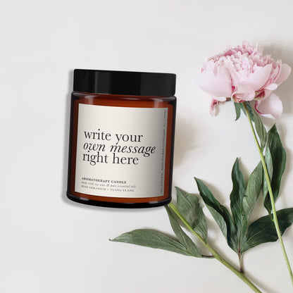 This candle smells like, Personalised Candle Gift, Custom Gifts, Personalised Candles, Christmas Gift, Smells like, Design own candle