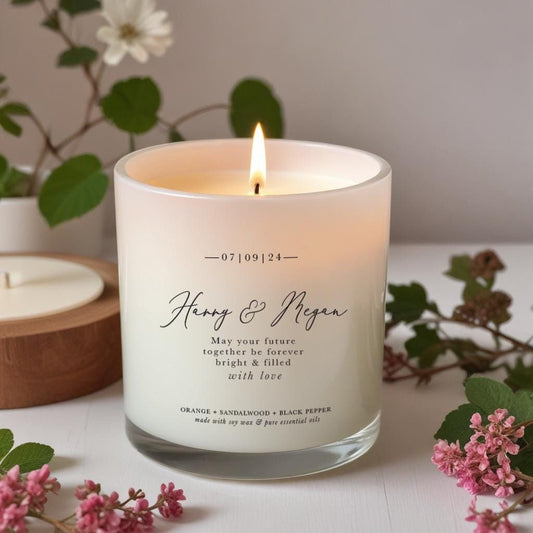 wedding gift candle