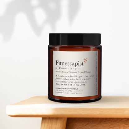 Personal Trainer Gift, Thank you gift for personal trainer, Fitness Coach, Aromatherapy Candle, Birthday, Christmas Essential oil soy wax