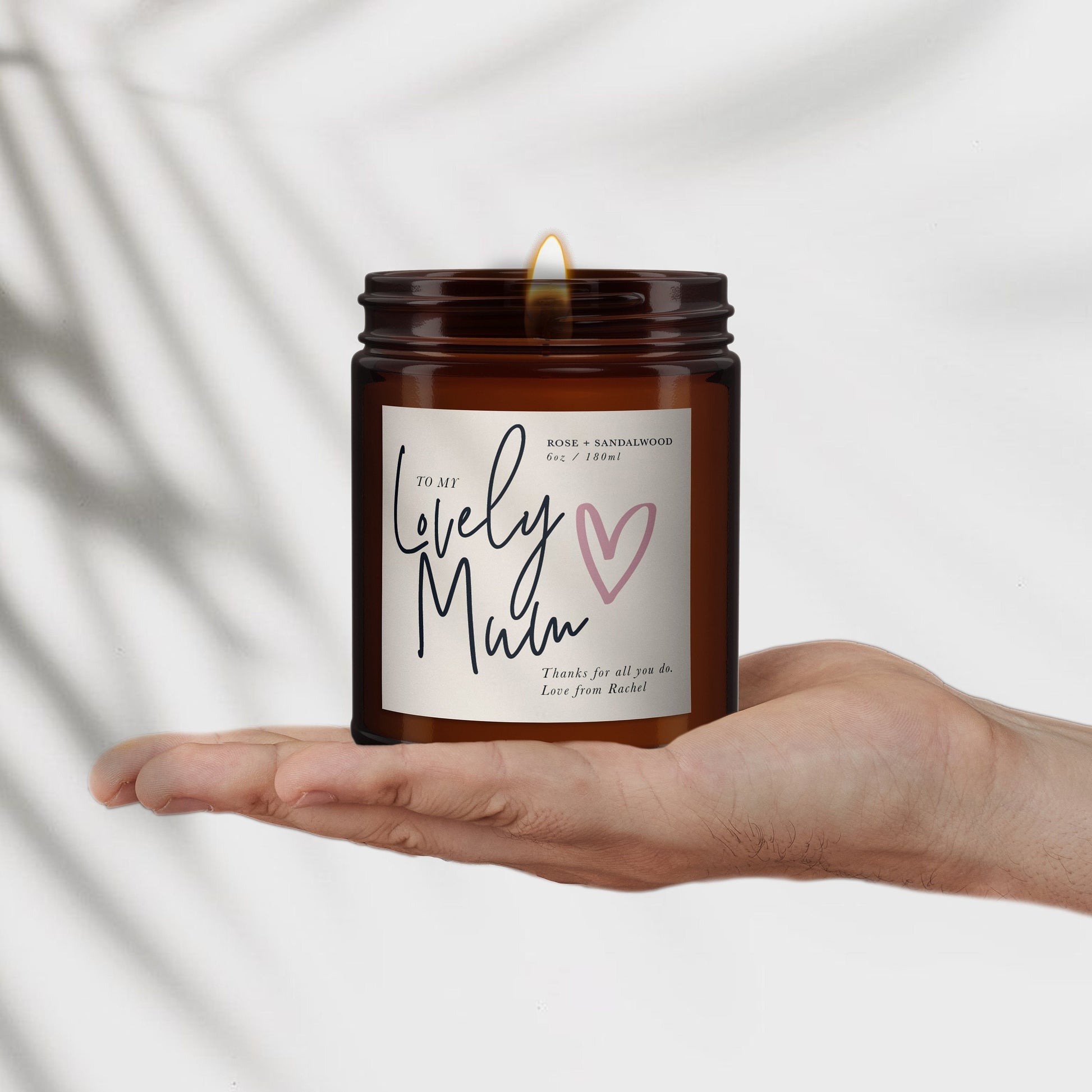 mum candle gift