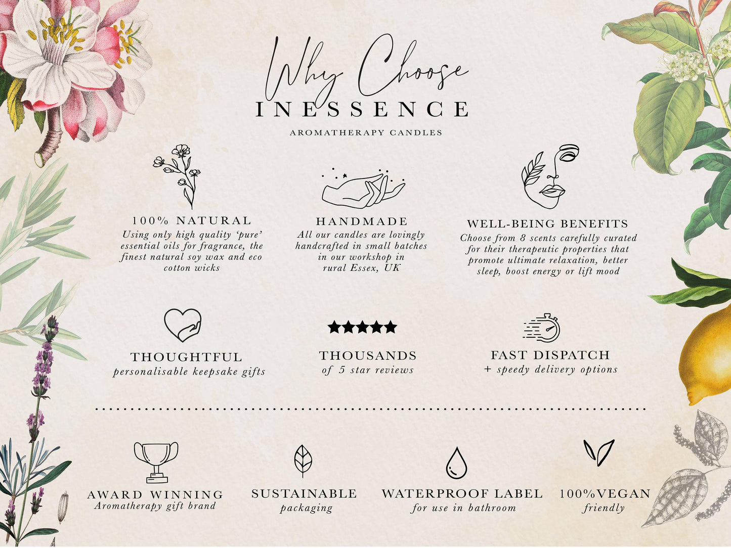 a website page with a bunch of flowers on it