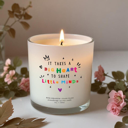 teacher candle gift