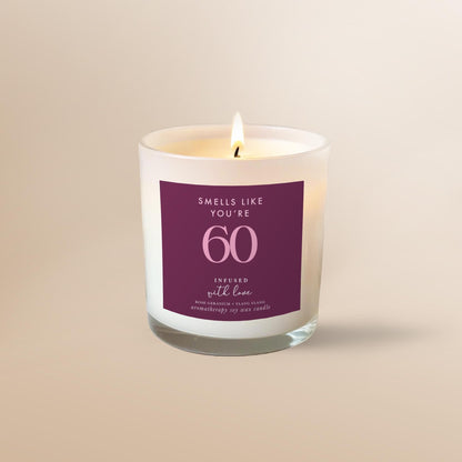 60th Birthday Gift, Sixty Candle Gift, Smells Like, Funny Gift, Aromatherapy Gift Set, Birthday Gift for Friend, Birthday Gift for Her