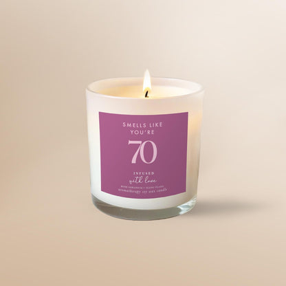 70th Birthday Gift, Seventy Candle Gift, Smells Like, Funny Gift, Aromatherapy Gift Set, Birthday Gift for Friend, Birthday Gift for Her