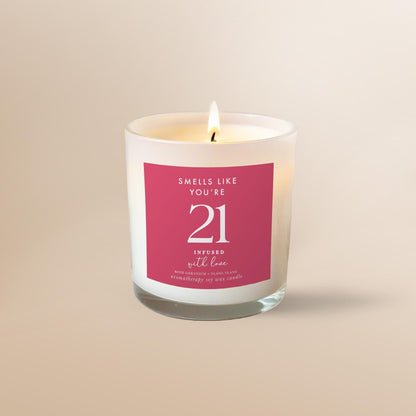 21st Birthday Gift, Twenty One Candle Gift, Smells Like, Funny Gift, Aromatherapy Gift Set, Birthday Gift for Friend, Birthday Gift for Her
