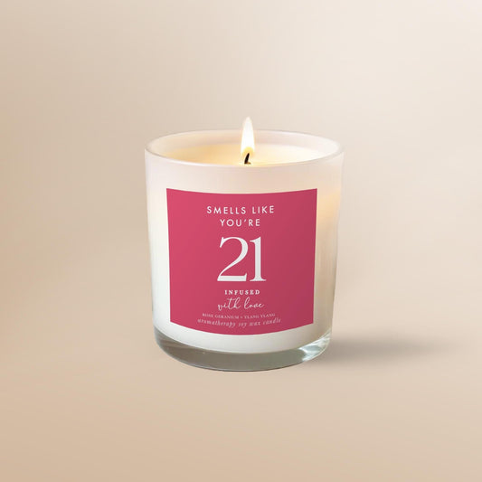 21st Birthday Gift, Twenty One Candle Gift, Smells Like, Funny Gift, Aromatherapy Gift Set, Birthday Gift for Friend, Birthday Gift for Her