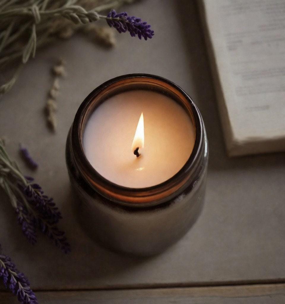 Hairdresser Gift: Aromatherapy Soy Wax Candle - 100% Natural - 8 mood boosting scents