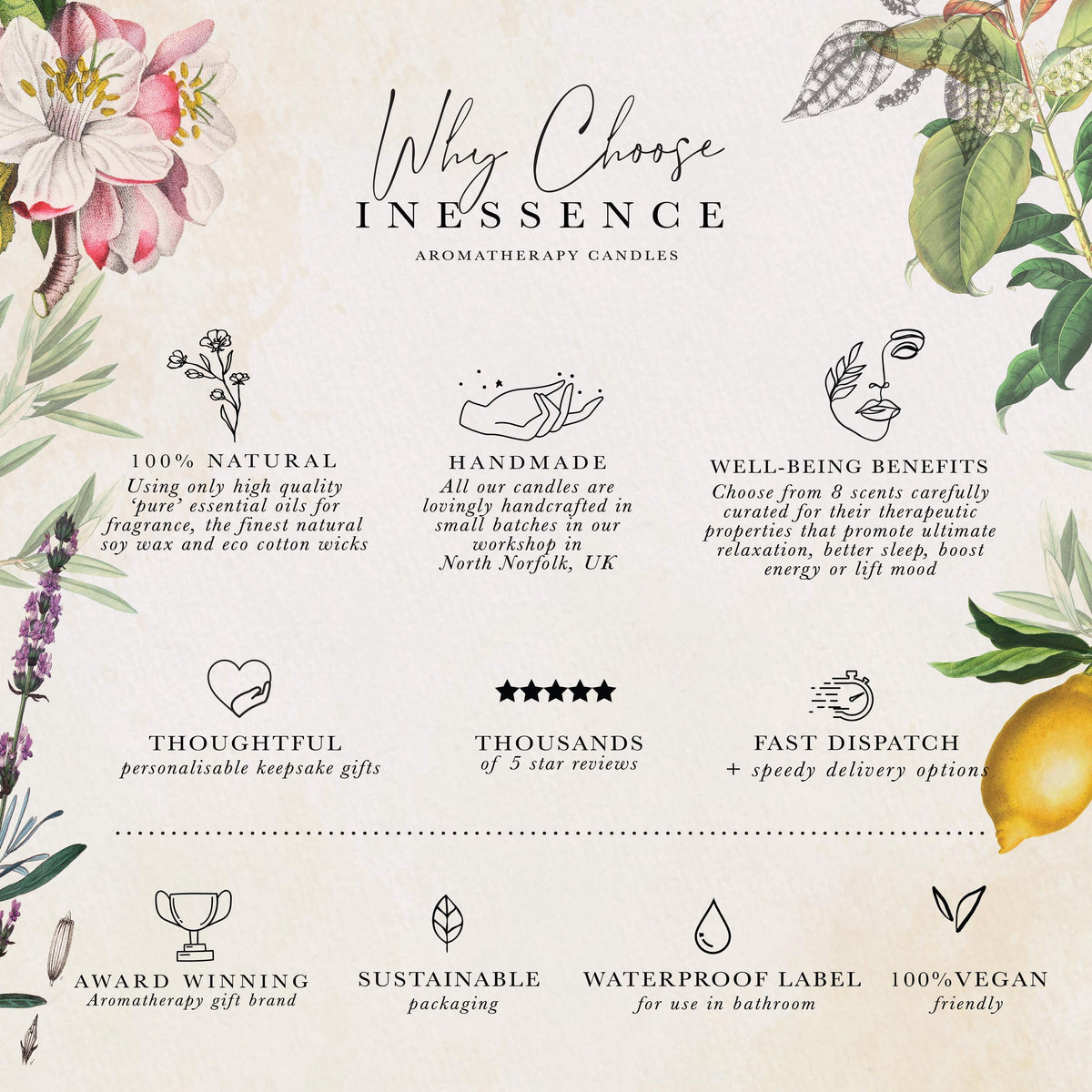 a website page with a bunch of flowers on it